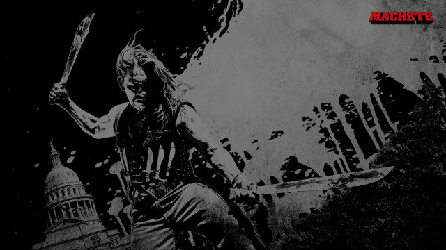 Man sword helmet holding building free wallpaper for desktop - medium preview image