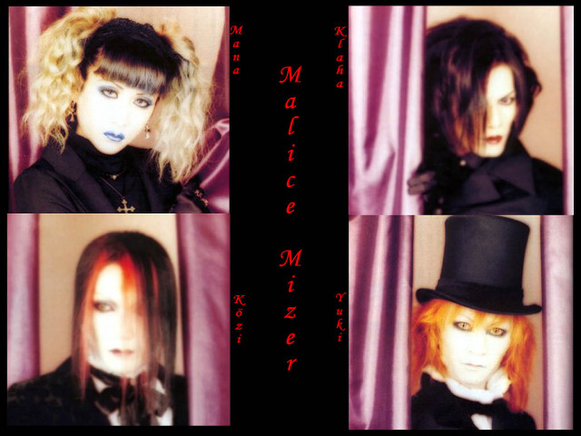 Redhair makeup tophat gothic albumcover free wallpaper for desktop - medium preview image