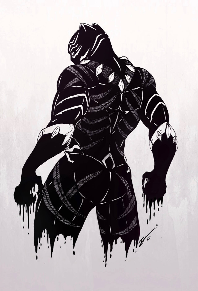 Gorilla suit paint drip black free wallpaper for mobile - medium preview image