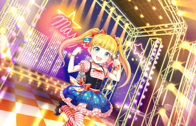 Girl dress dancing stage microphone free wallpaper for desktop - medium preview image