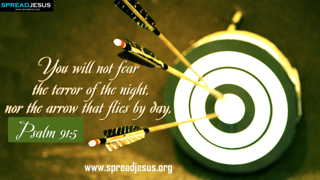 Dart target bible quote night free wallpaper for desktop - medium preview image