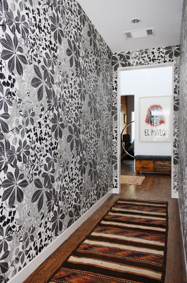 Hallway rug flower wallpaper doorway free wallpaper for mobile - medium preview image