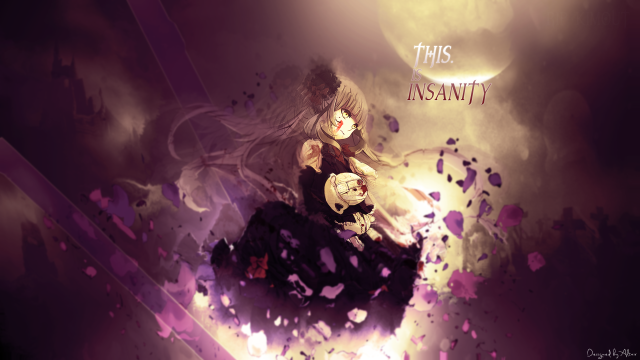 Girl longhair dress teddybear purple free wallpaper for desktop - medium preview image