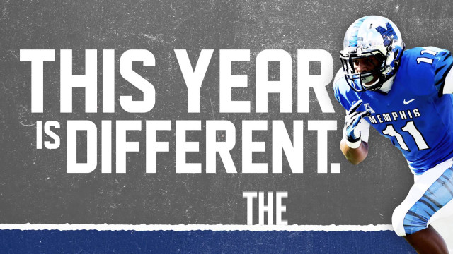 Football player running this year free wallpaper for desktop - medium preview image