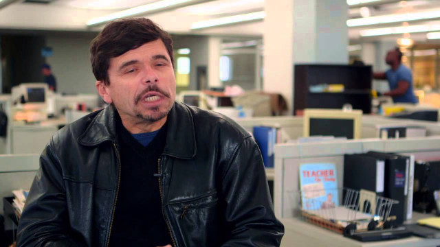 Man black jacket surprised office free wallpaper for desktop - medium preview image