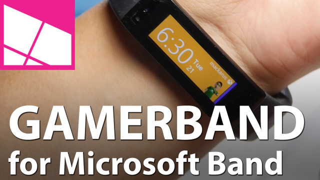 Hand smartwatch gameband microsoft band free wallpaper for desktop - medium preview image