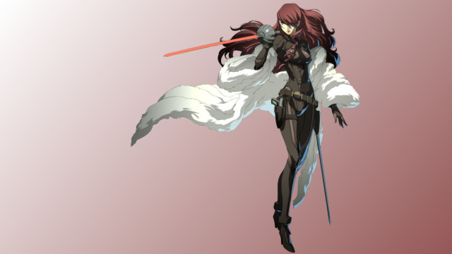 Woman sword white dress heroic free wallpaper for desktop - medium preview image