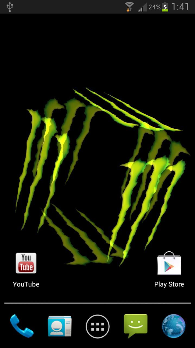 Phone neonmonsters blackscreen android carlostrillo free wallpaper for mobile - medium preview image