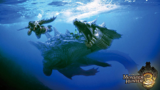 Animals swimming ocean caption monster free wallpaper for desktop - medium preview image