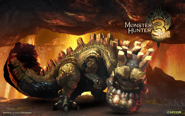 Monster large head sharp teeth free wallpaper for desktop - medium preview image