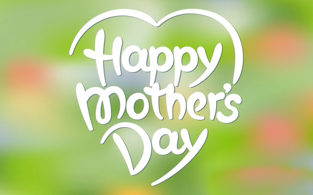 Happy mothers day message blurred free wallpaper for desktop - medium preview image