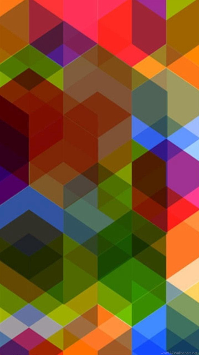 Colorful background squares rectangles vibrant #2 free wallpaper for mobile - medium preview image
