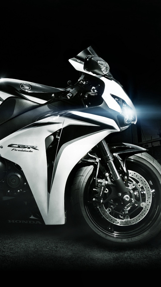 Motorcycle black white digital rendering free wallpaper for mobile - medium preview image