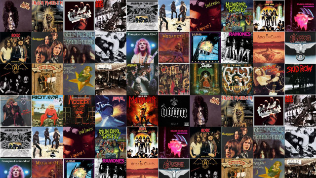 Aerooboxe band members album covers free wallpaper for desktop - medium preview image