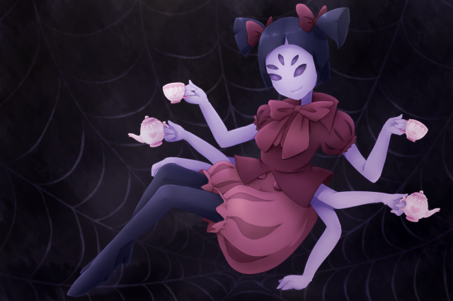 Cartoon character holding flower cat free wallpaper for desktop - medium preview image