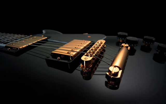 Guitar microphone picker closeup image #3 free wallpaper for desktop - medium preview image