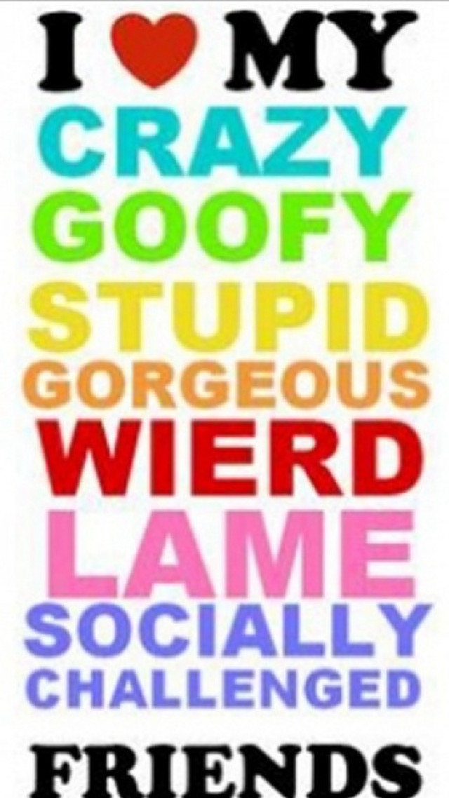 I love my crazy goofy free wallpaper for mobile - medium preview image