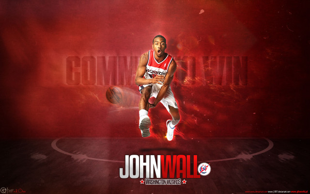 Basketball player red uniform holding free wallpaper for desktop - medium preview image