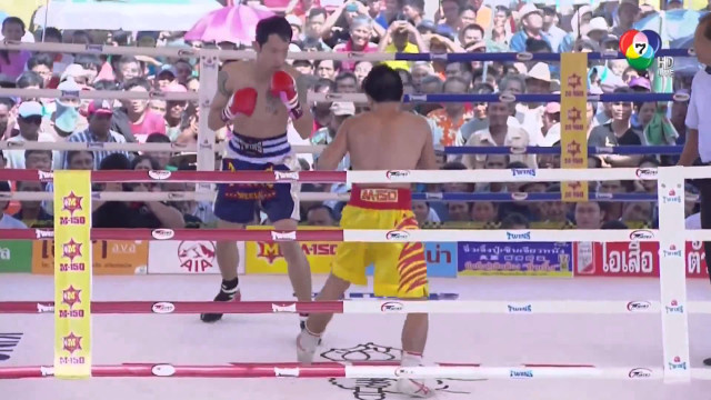 Boxing ring crowd referee impressionist free wallpaper for desktop - medium preview image