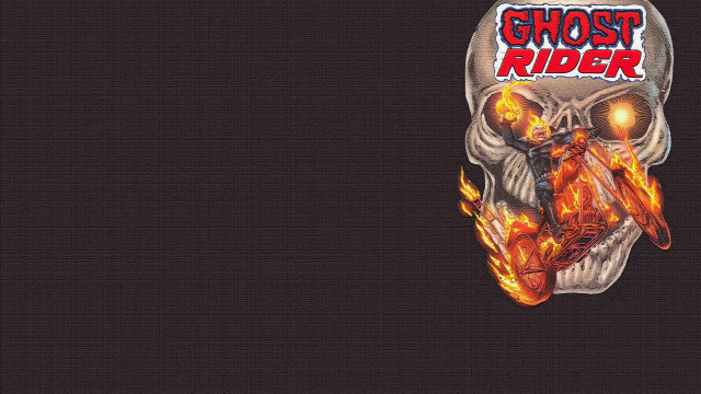 Skull motorcycle flames ghost rider free wallpaper for desktop - medium preview image