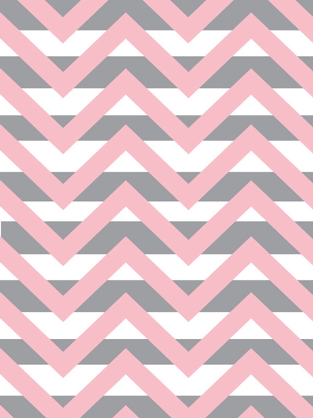 Pink gray chevron pattern white free wallpaper for mobile - medium preview image