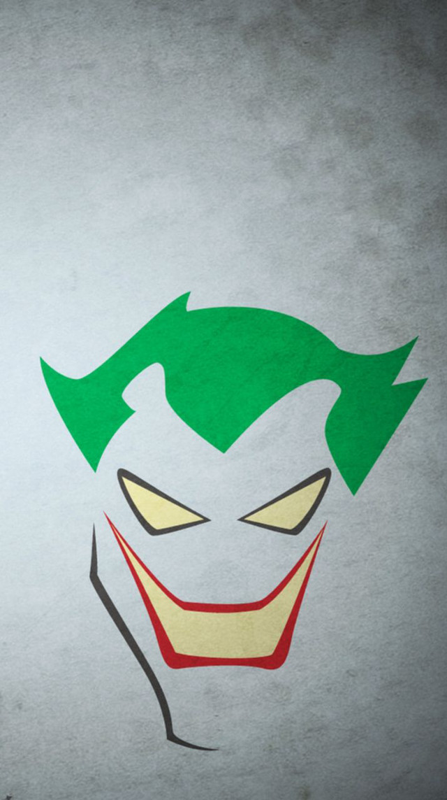 Joker face green arrows red free wallpaper for mobile - medium preview image