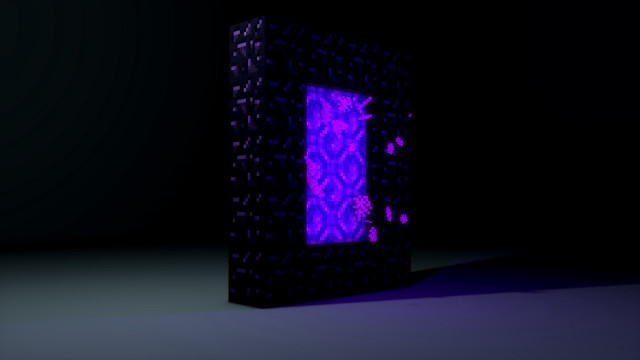 Black box purple light dark free wallpaper for desktop - medium preview image