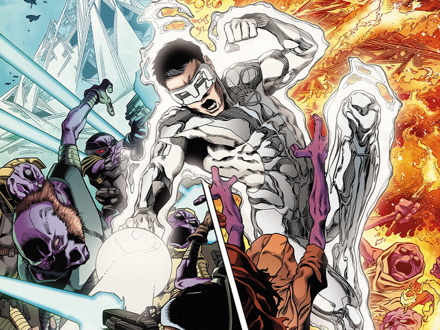 Comic book cover fire flames free wallpaper for desktop - medium preview image