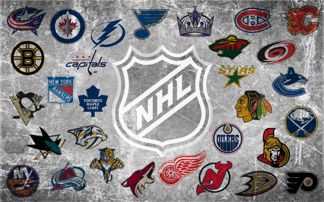 Hockey team logos sports colors free wallpaper for desktop - medium preview image