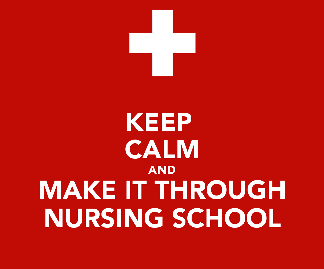Keep calm nursing school red free wallpaper for desktop - medium preview image