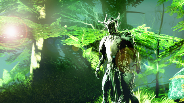 Man forest giant green creature free wallpaper for desktop - medium preview image
