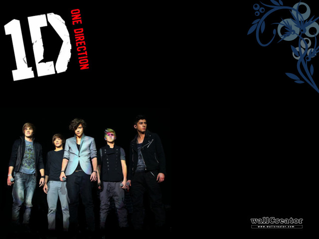 Young men group black background free wallpaper for desktop - medium preview image