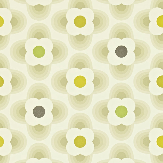 Yellow white flower pattern black free wallpaper for tablet - medium preview image