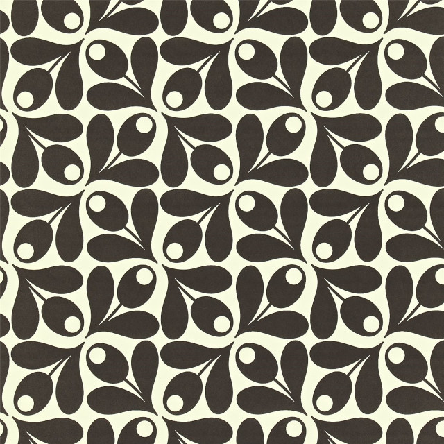 Black white pattern large leaf free wallpaper for tablet - medium preview image
