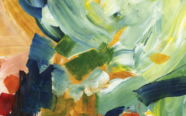 Green painting artwork nature color free wallpaper for desktop - medium preview image