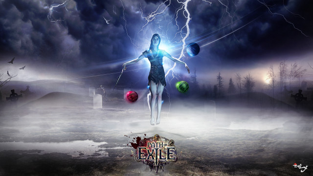 Woman field ball lightning clouds free wallpaper for desktop - medium preview image