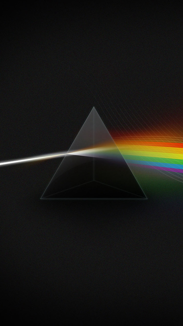 Dark side moon rainbow light #10 free wallpaper for mobile - medium preview image