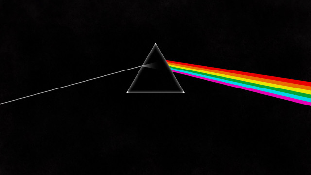 Dark side moon rainbow light #9 free wallpaper for desktop - medium preview image