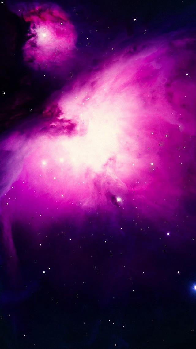 Purple blue space stars bright #3 free wallpaper for mobile - medium preview image