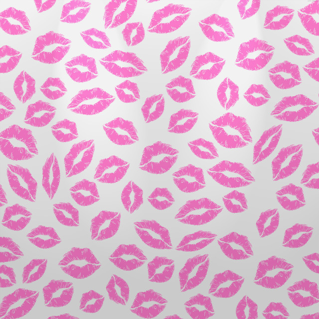 Pink white background lipstick prints free wallpaper for tablet - medium preview image