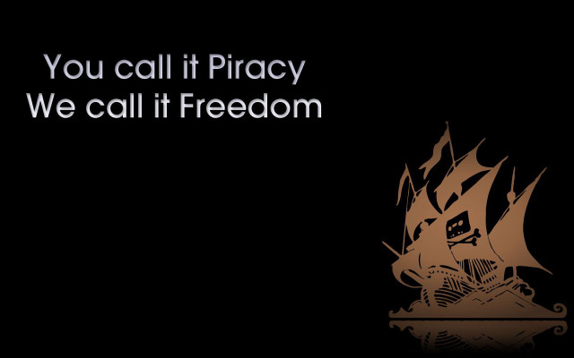Pirate ship freedom message you free wallpaper for desktop - medium preview image
