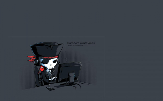 Skull top hat computer monitor free wallpaper for desktop - medium preview image