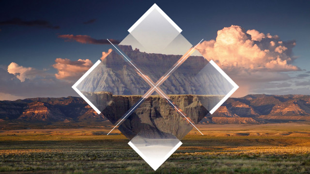 Mountain range reflection sky clouds #2 free wallpaper for desktop - medium preview image