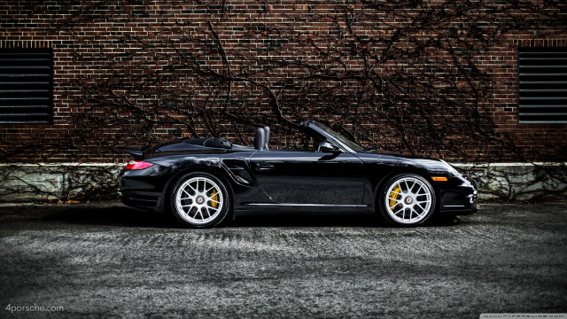 Black sports car yellow rims #2 free wallpaper for desktop - medium preview image