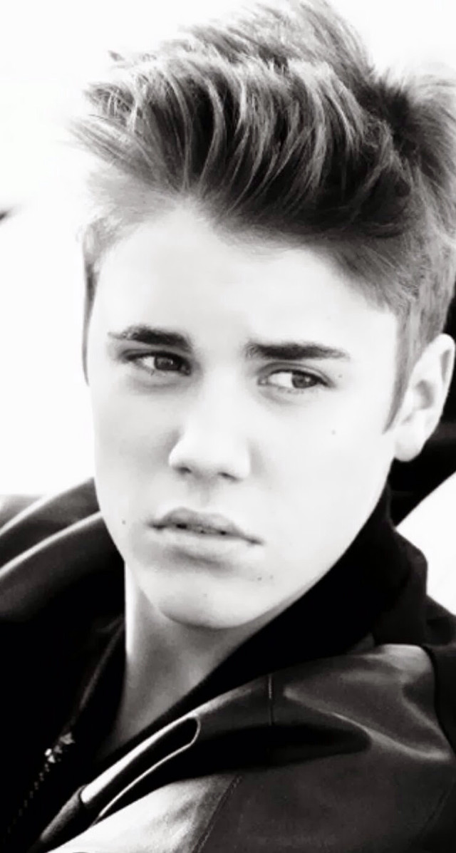 Young man short haircut leather free wallpaper for mobile - medium preview image