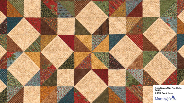 Quilt colorful pattern argyle checkered free wallpaper for desktop - medium preview image