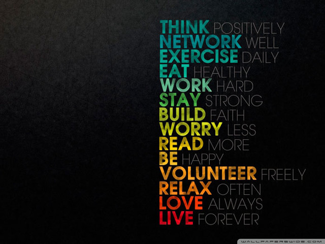 Think network eat work stay free wallpaper for desktop - medium preview image