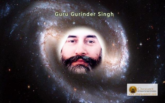 Bearded man galaxy space art free wallpaper for desktop - medium preview image