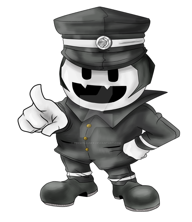 Cartoon police thumbs up dieselpunk free wallpaper for tablet - medium preview image