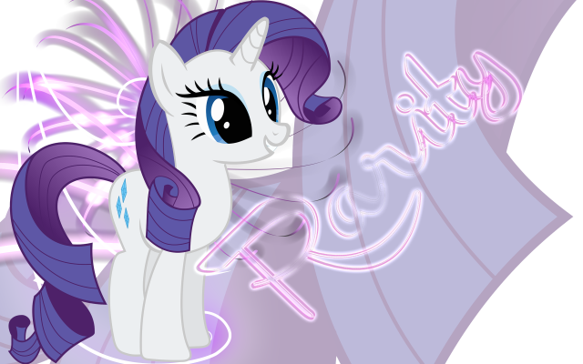 Pony purple mane blue tail free wallpaper for desktop - medium preview image